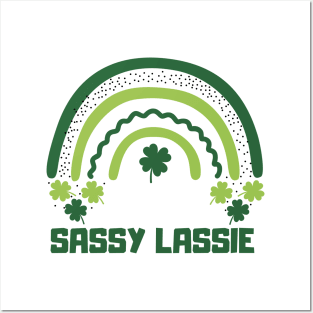 Sassy Lassie -Women Girls Funny Posters and Art